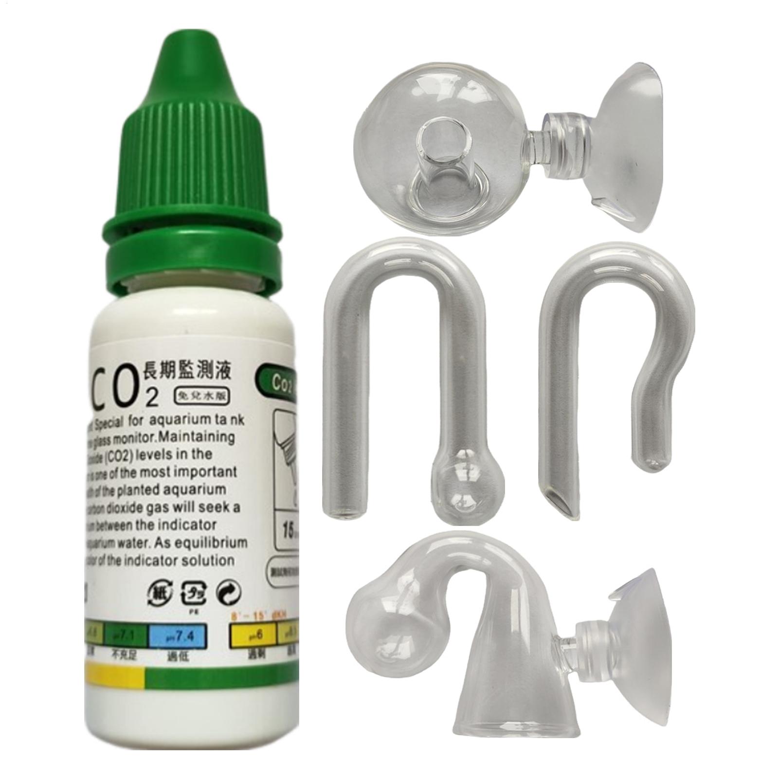 Aquarium Planting Ideas - Aquarium CO2 Indicator Solution Monitor Fish