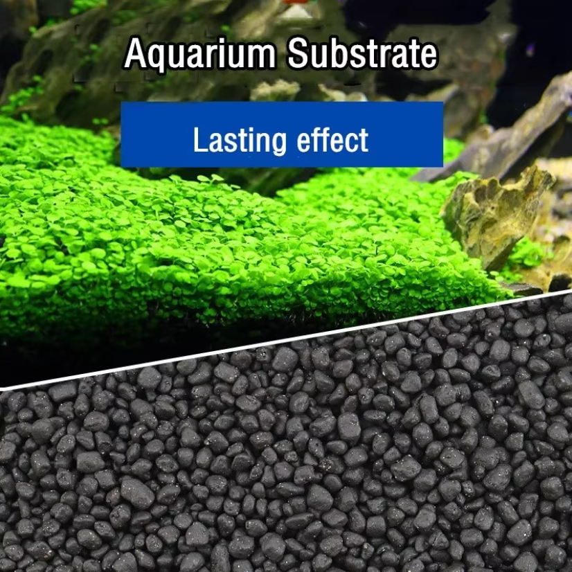Aquarium Plant Seeds - 500g Aquarium Planted Soil Substrate Fertilizer