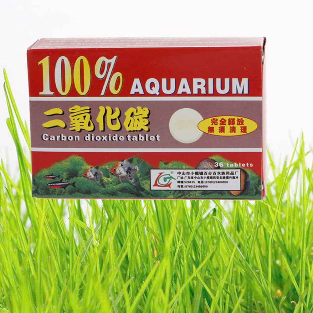 Aquarium Plant Seeds - 36Pcs CO2 Tablets Carbon Dioxide Replenishment