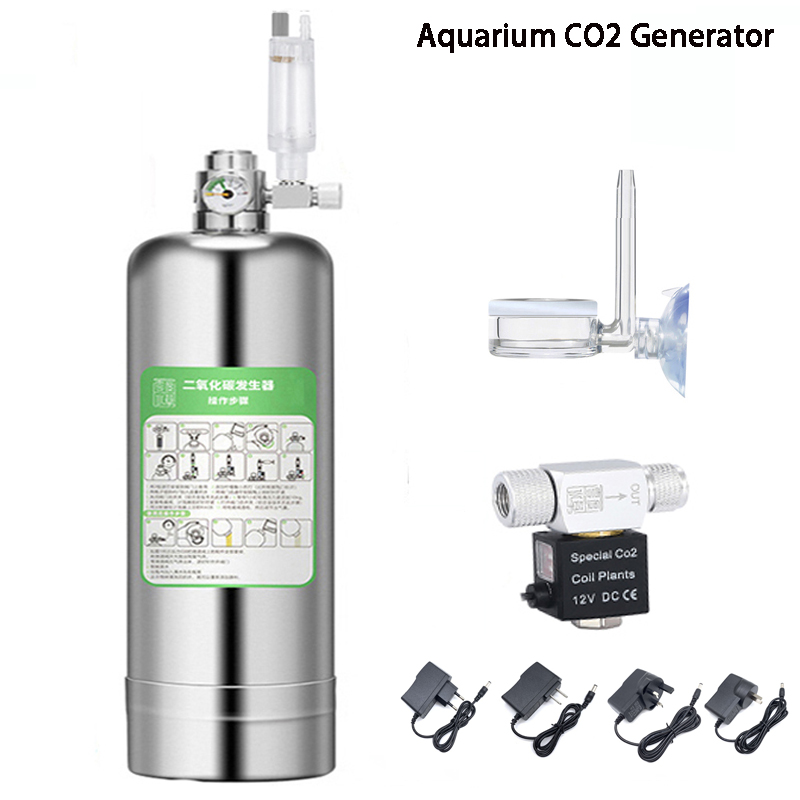 Aquarium Plant Seeds - Aquarium CO2 Generator system Kit Stainless