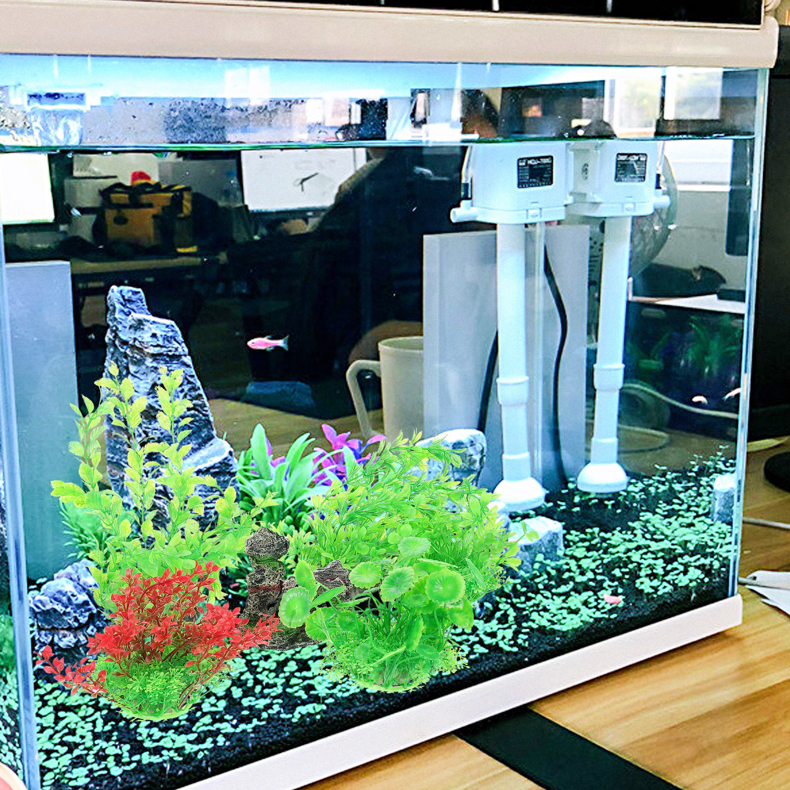 Planted Aquarium Tank Kit - 1Set Beautiful Simple Aquarium Plants Plant
