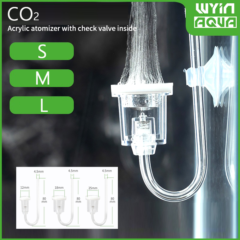 Aquarium CO2 diffuser acrylic  - Planted Aquarium Co2 avaliação e preço