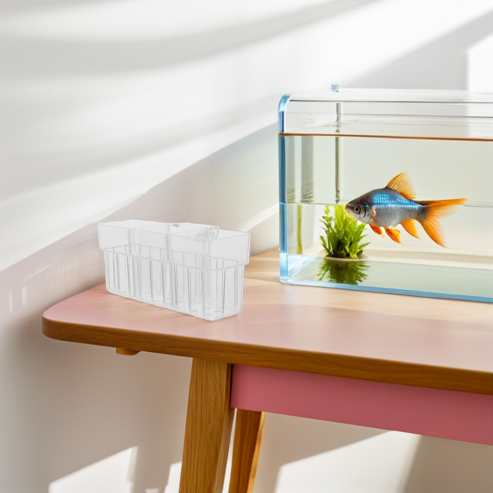 2Pcs Fish Tank Hydroponic Plan - Aquarium Planting avaliação e preço