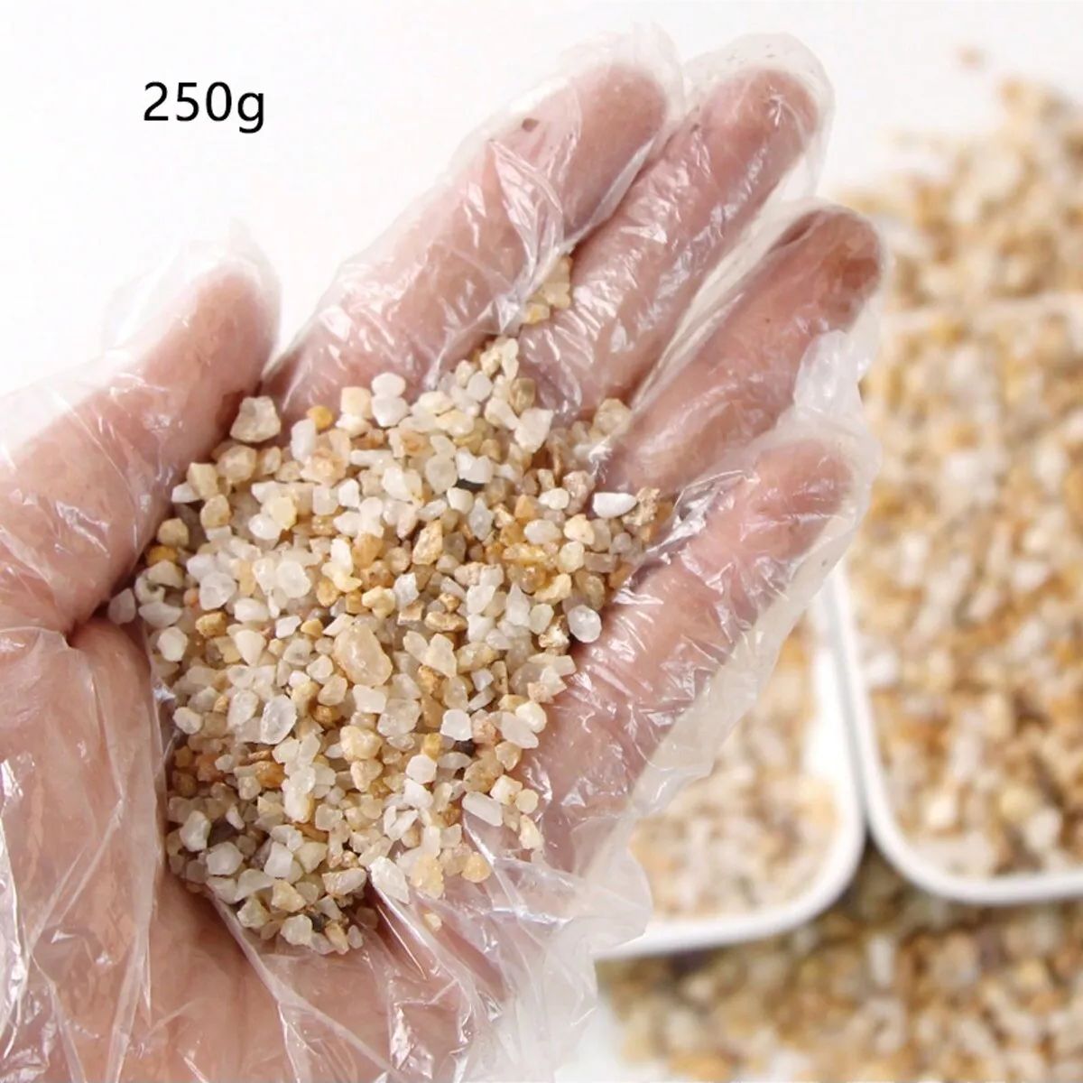 1pc-250g Natural Crystals Grav - Aquarium Planted Sand avaliação e preço
