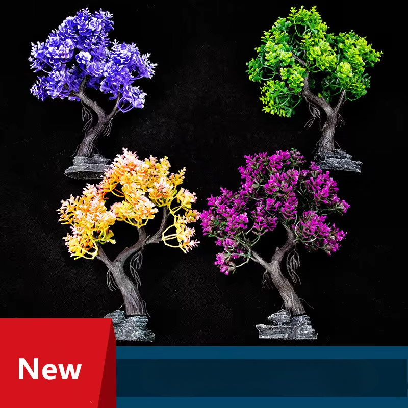 New Simulation Moss Tree Fish  - Aquarium Planted Sand avaliação e preço