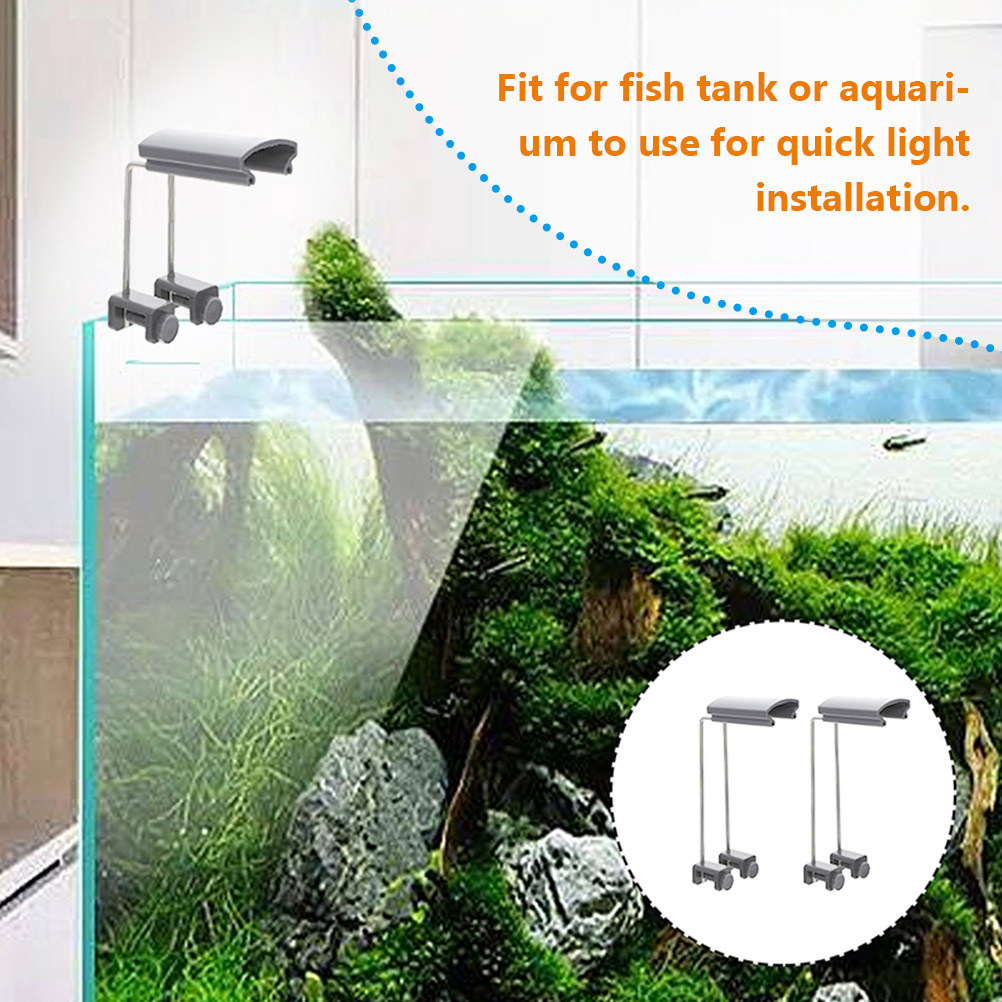 2Pcs Aquarium Light Stand Heav - Aquarium Planting avaliação e preço