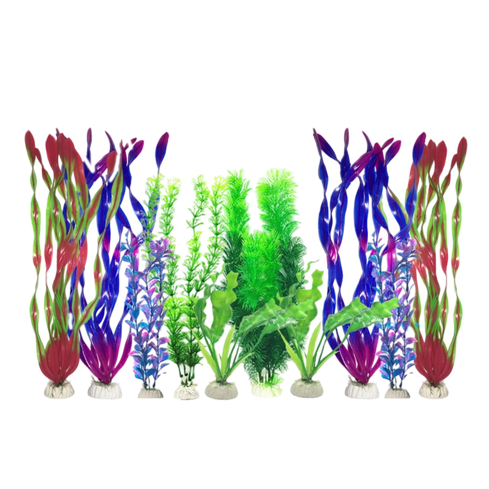 Artificial Aquarium Plants Set - Planted Aquarium Tank Kit avaliação e preço