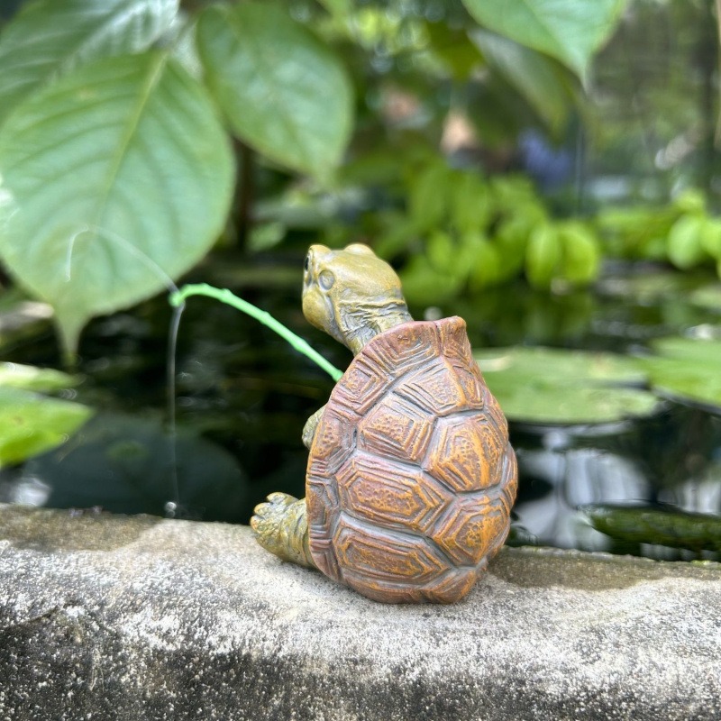 Turtle fishing fish tank aquar - Aquarium Planting Ideas avaliação e preço