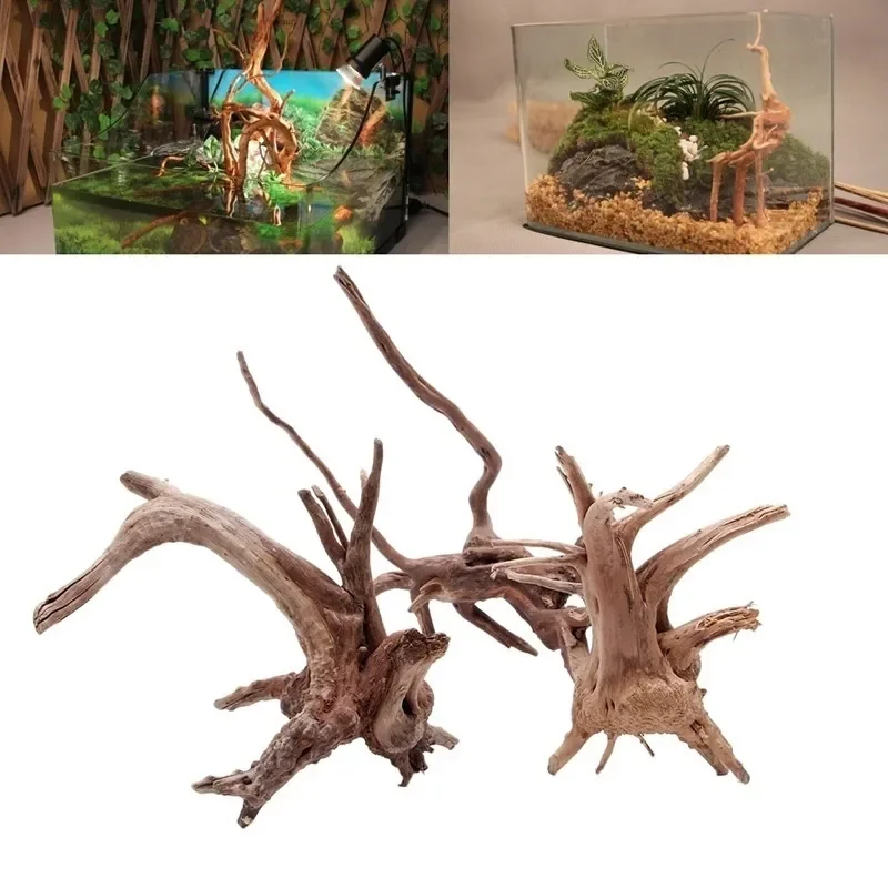 Natural Tree Trunk Driftwood A - Planted Aquarium With Driftwood avaliação e preço