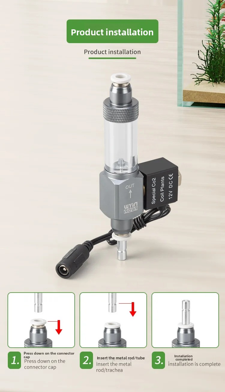 Aquarium CO2 solenoid valve Bu - Planted Aquarium Co2 avaliação e preço