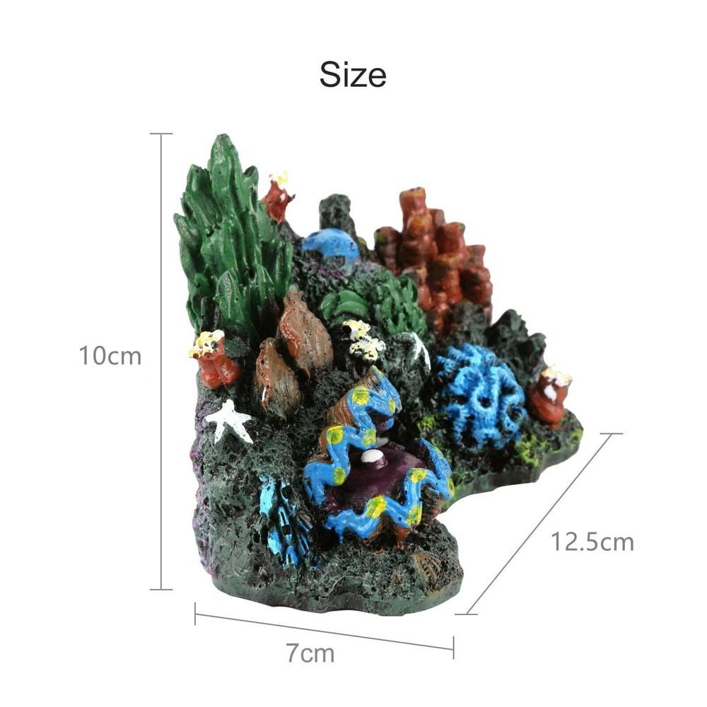 Fish Tank Ornament Simulated C - Aquarium Plant Seeds avaliação e preço
