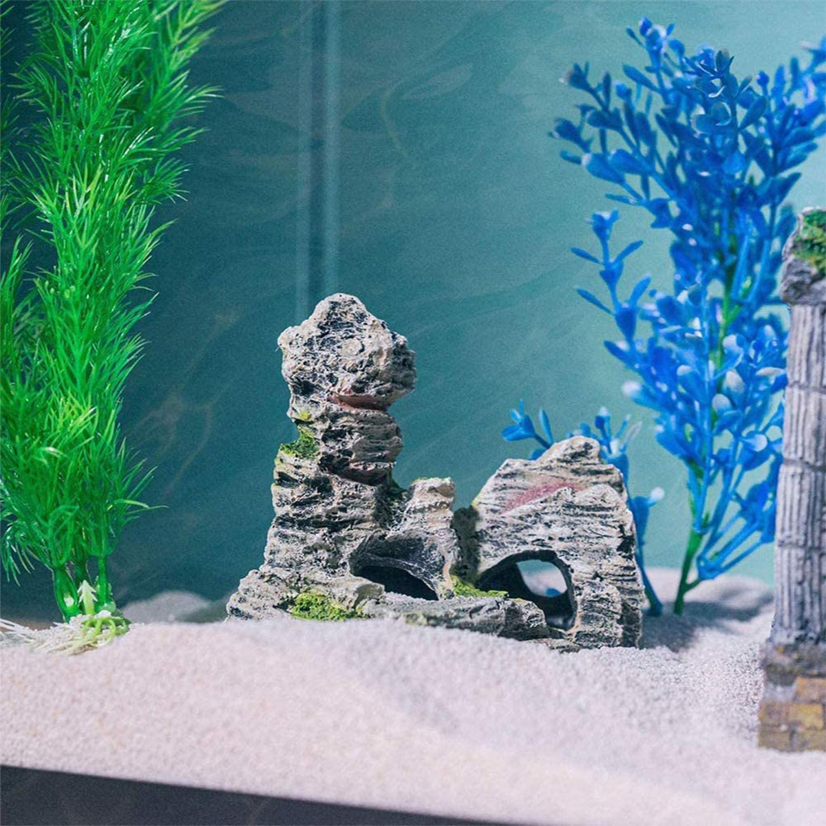 Artificial Moss Hiding Cave Mo - Aquarium Plant Seeds avaliação e preço