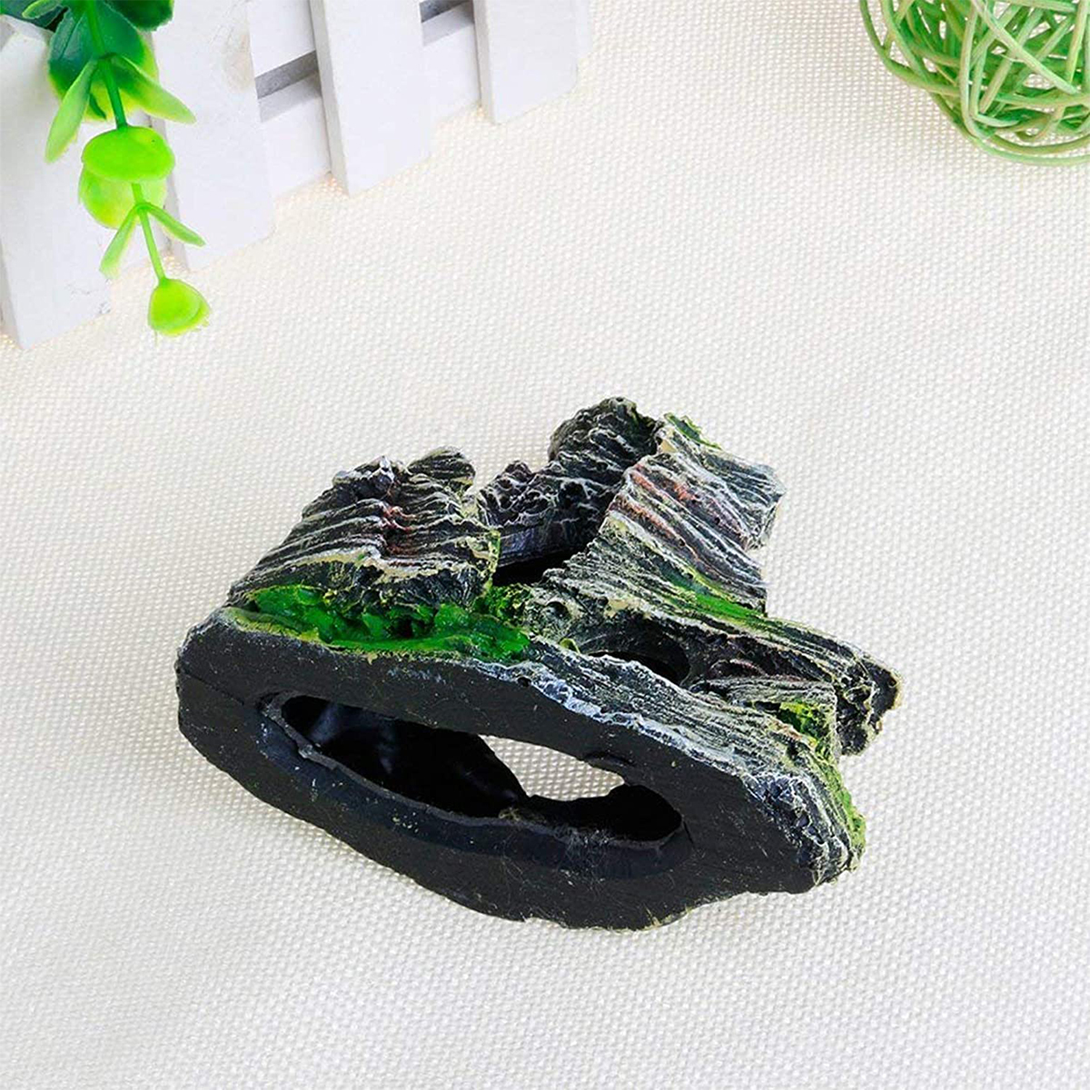 Artificial Moss Hiding Cave Mo - Aquarium Plant Seeds avaliação e preço