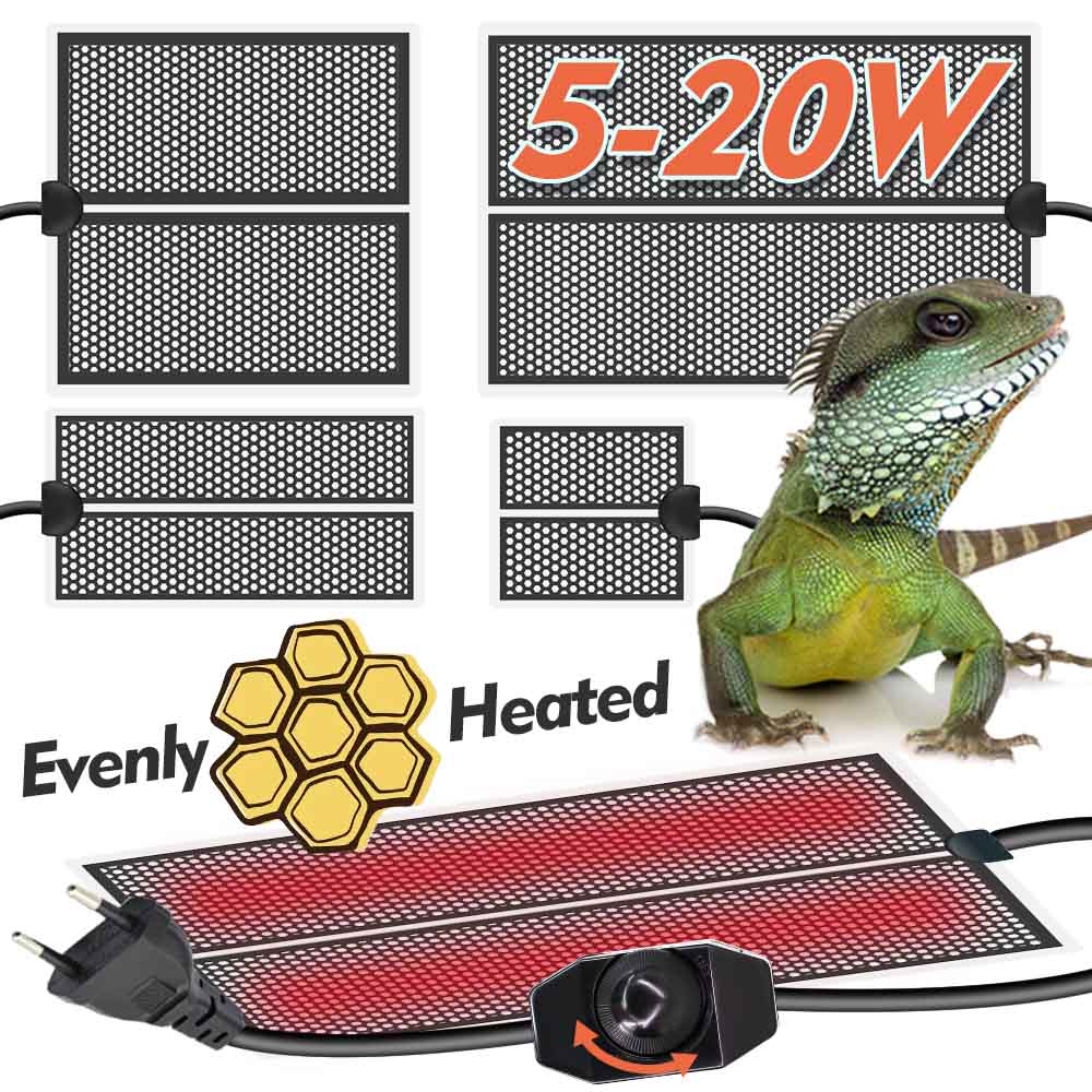 5-20W Reptile Heat Mat Plants  - Aquarium Planting avaliação e preço