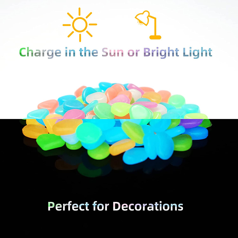 100/500/1000pcs Luminous Stone - Aquarium Planted Sand avaliação e preço