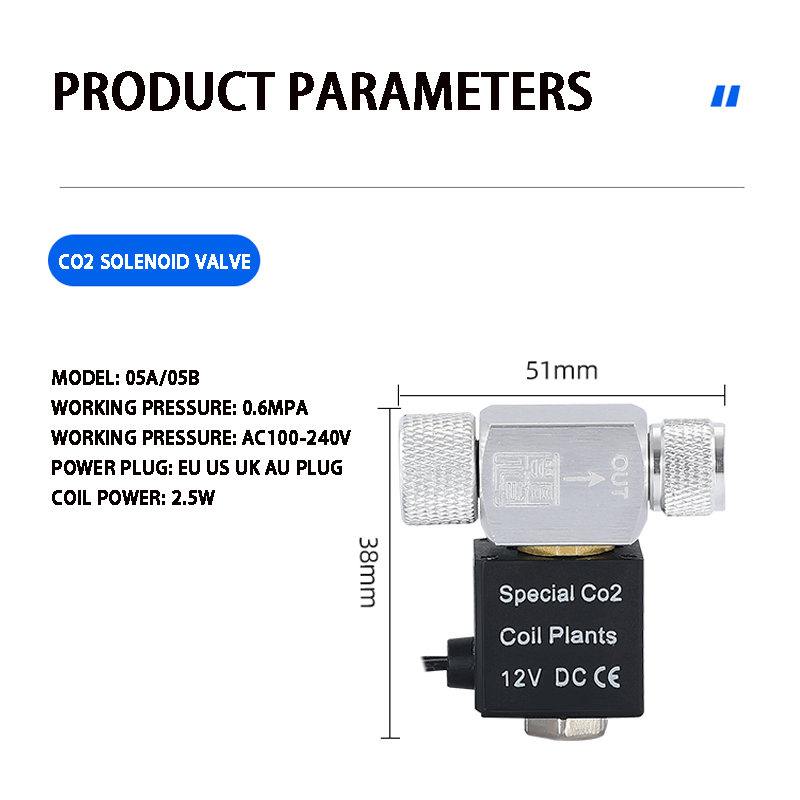 ZRDR Aquarium Co2 Solenoid Val - Planted Aquarium Co2 avaliação e preço