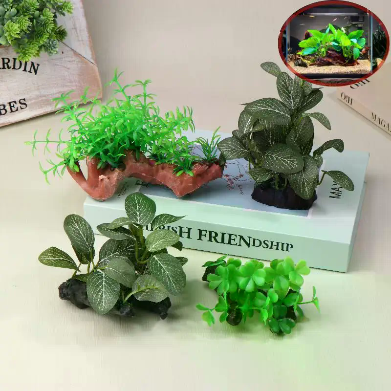 Artificial Driftwood Plant For - Planted Aquarium With Driftwood avaliação e preço