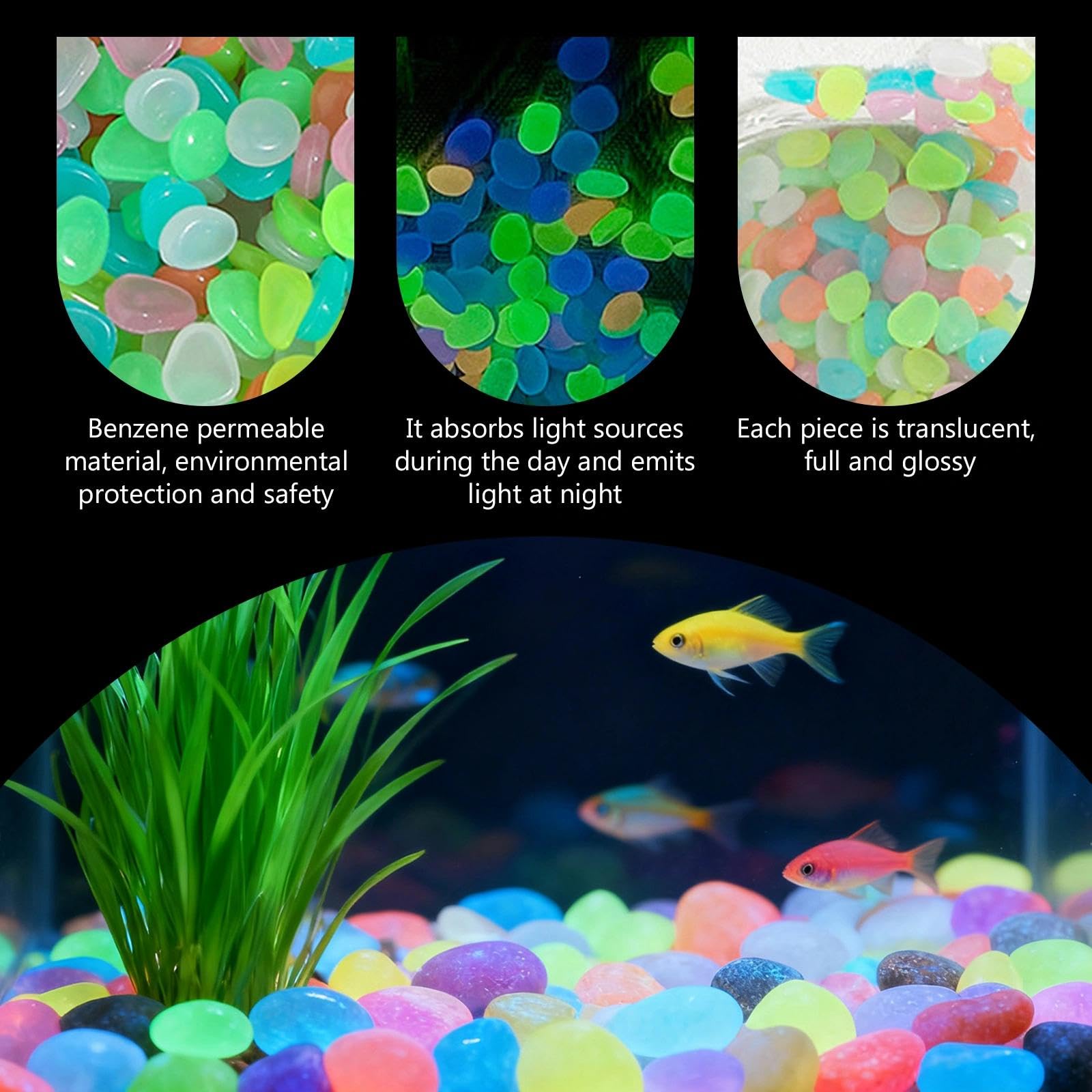 Potted Plants Glow In The Dark - Aquarium Planting avaliação e preço