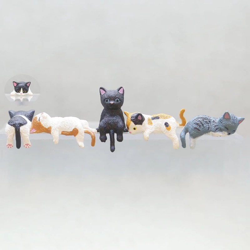 1Pc Cute Cartoon Cat PVC Home  - Aquarium Planting Ideas avaliação e preço