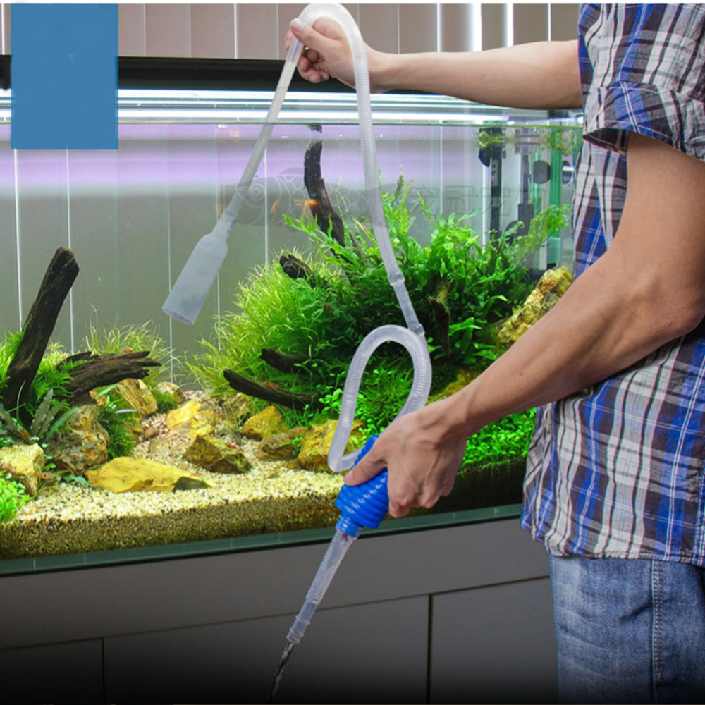 Aquarium Siphon Fish Tank Syph - Planted Aquarium Cleaning avaliação e preço