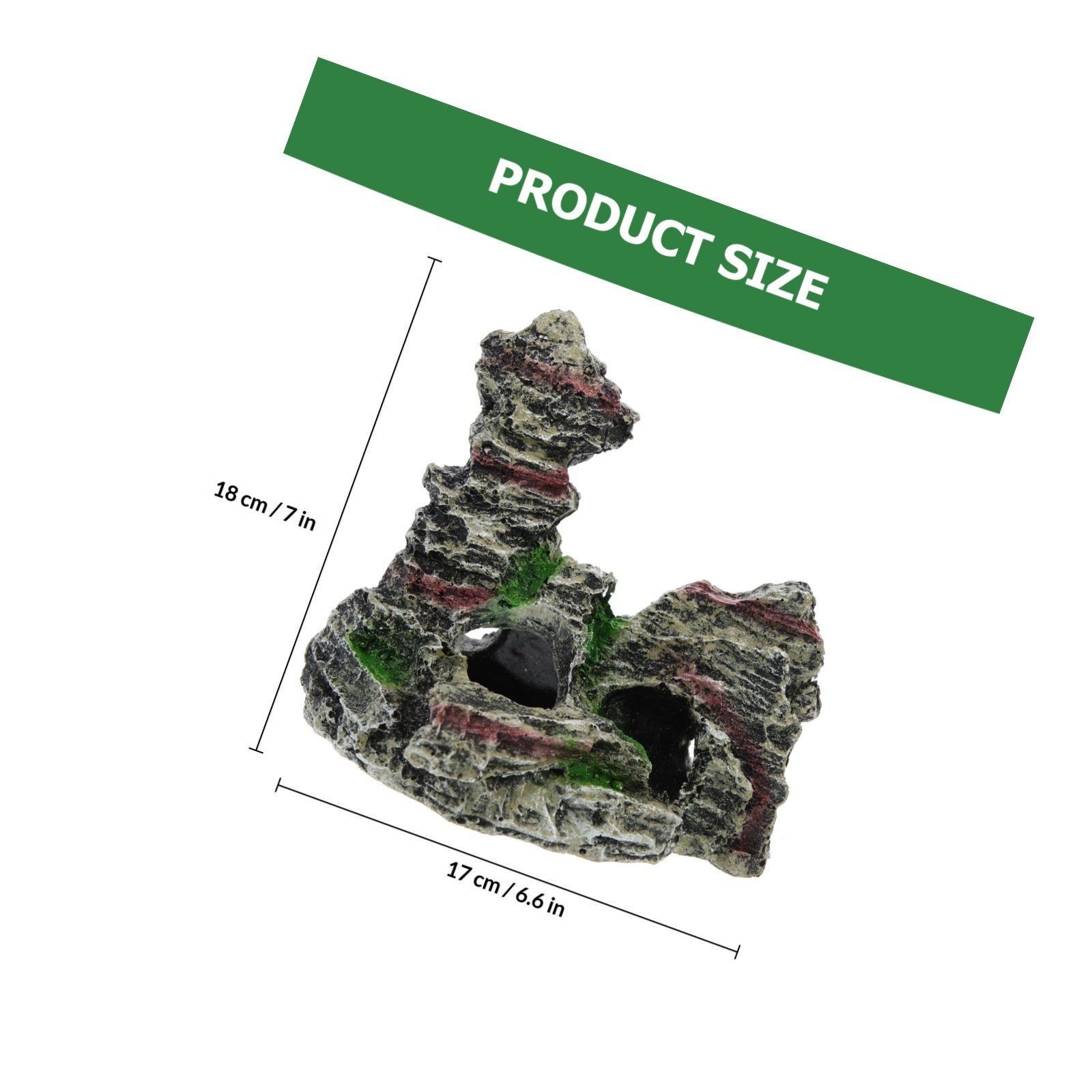1Set Natural-Looking Fake Aqua - Planted Aquarium Tank Kit avaliação e preço