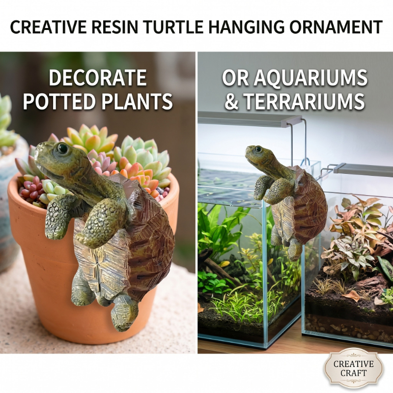 Fishing Turtle Hanging Turtle  - Aquarium Planting Ideas avaliação e preço