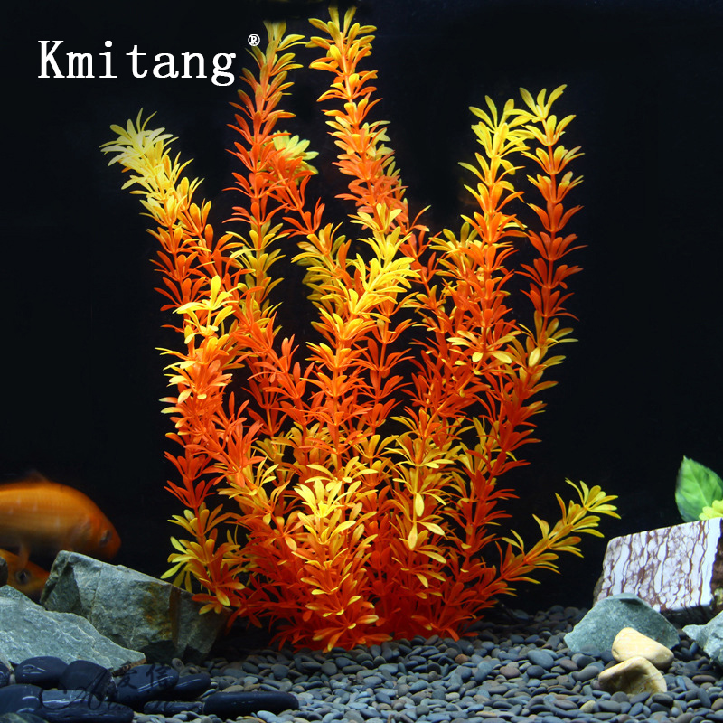 100cm Tropical Plants Large Ar - Aquarium Planted Fish Tank avaliação e preço