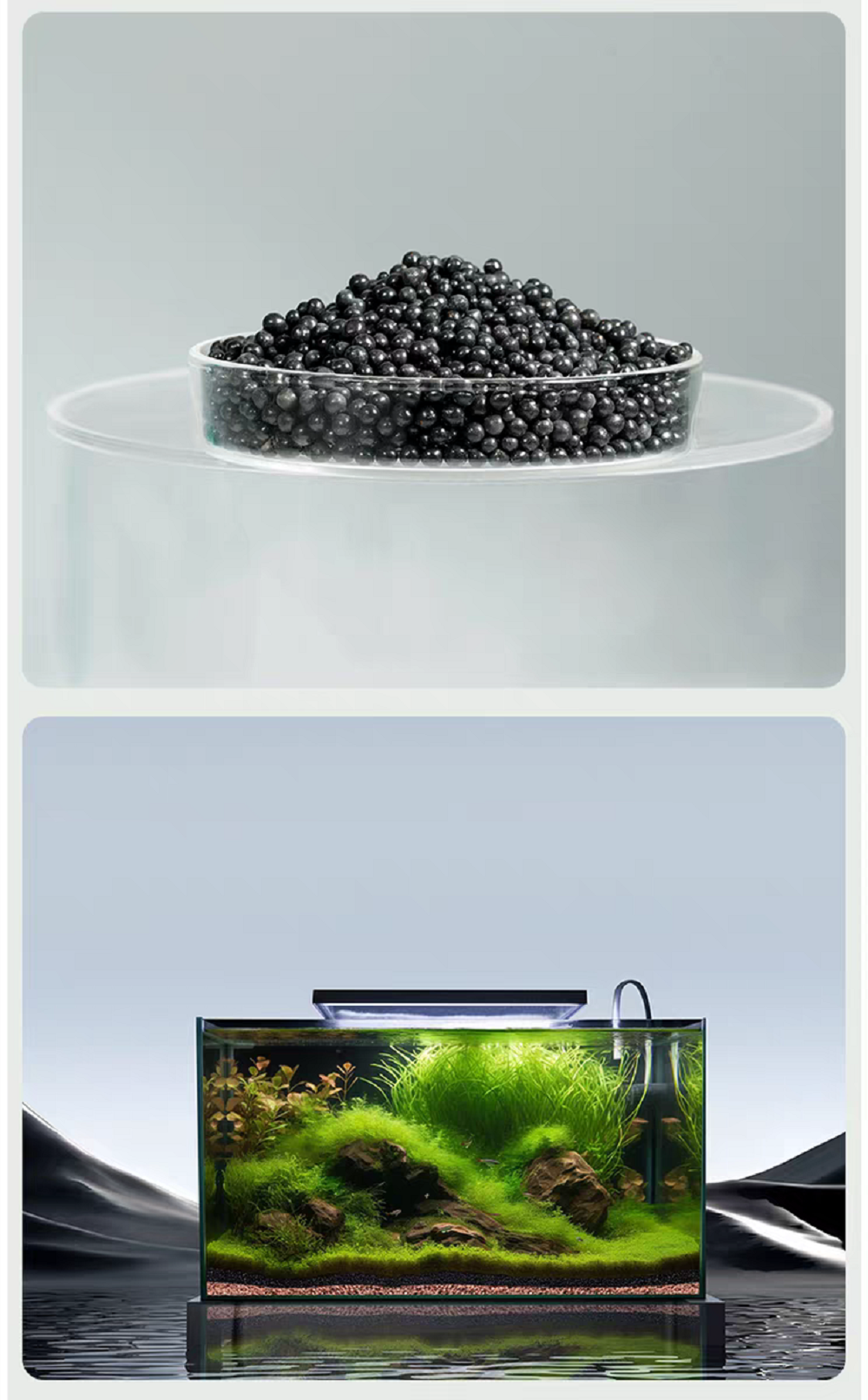 Aquarium Aquatic Soil Substrat - Aquarium Planted Sand avaliação e preço