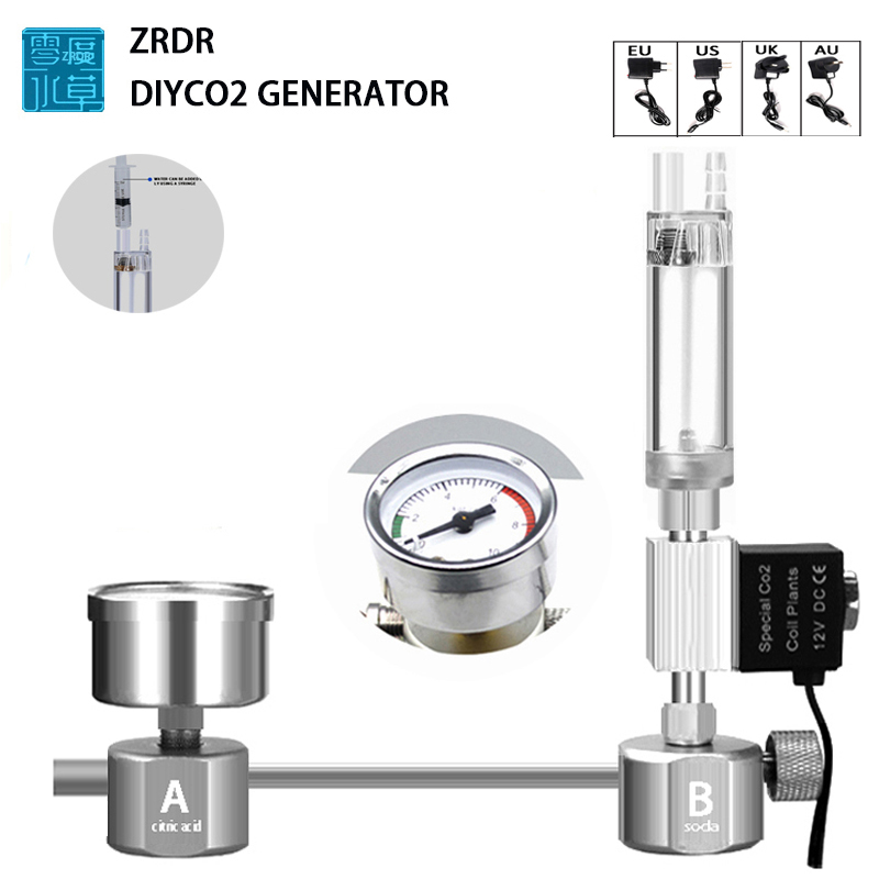 Aquarium DIY CO2 Reactor Gener - Planted Aquarium Tank Kit avaliação e preço