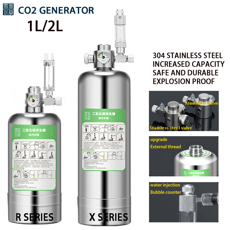 ZRDR Aquarium CO2 Generator Sy - Planted Aquarium Tank Kit avaliação e preço