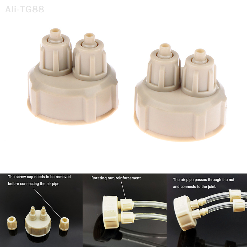 2Pcs Aquarium CO2 System Kit w - Planted Aquarium Tank Kit avaliação e preço