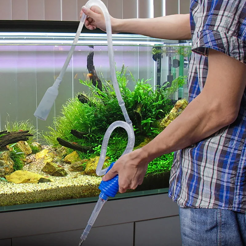 Aquarium Siphon Fish Tank Syph - Planted Aquarium Cleaning avaliação e preço