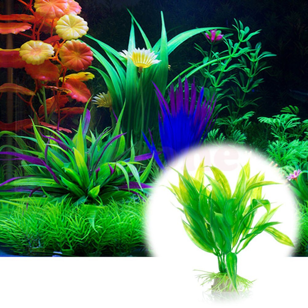 15cm Artificial Aquarium Decor - Aquarium Plant Seeds avaliação e preço