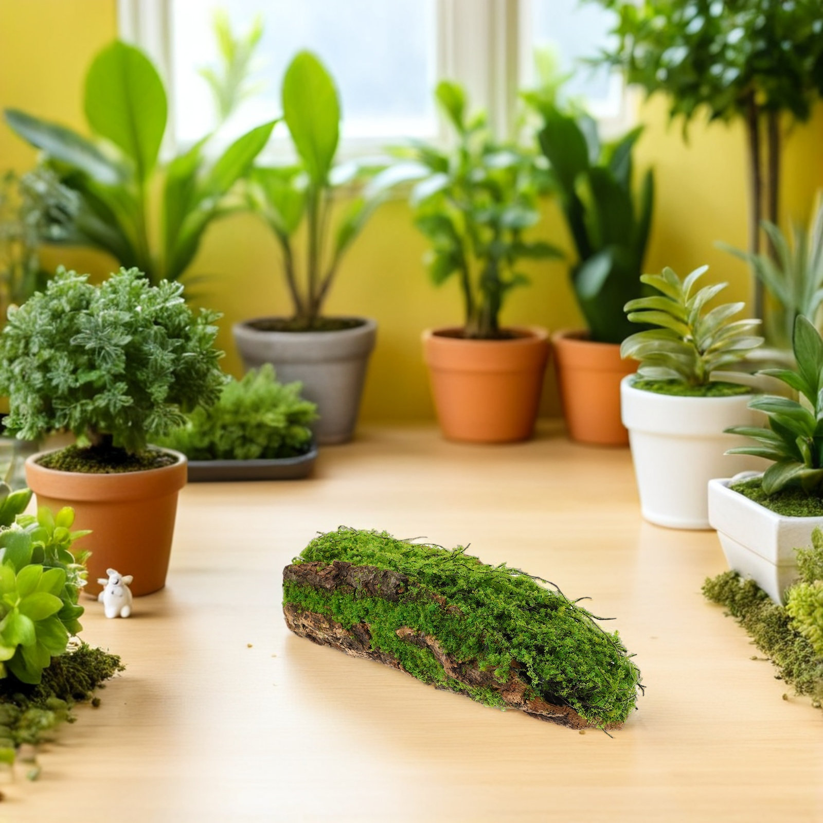 Artificial Moss Driftwood Deco - Planted Aquarium With Driftwood avaliação e preço
