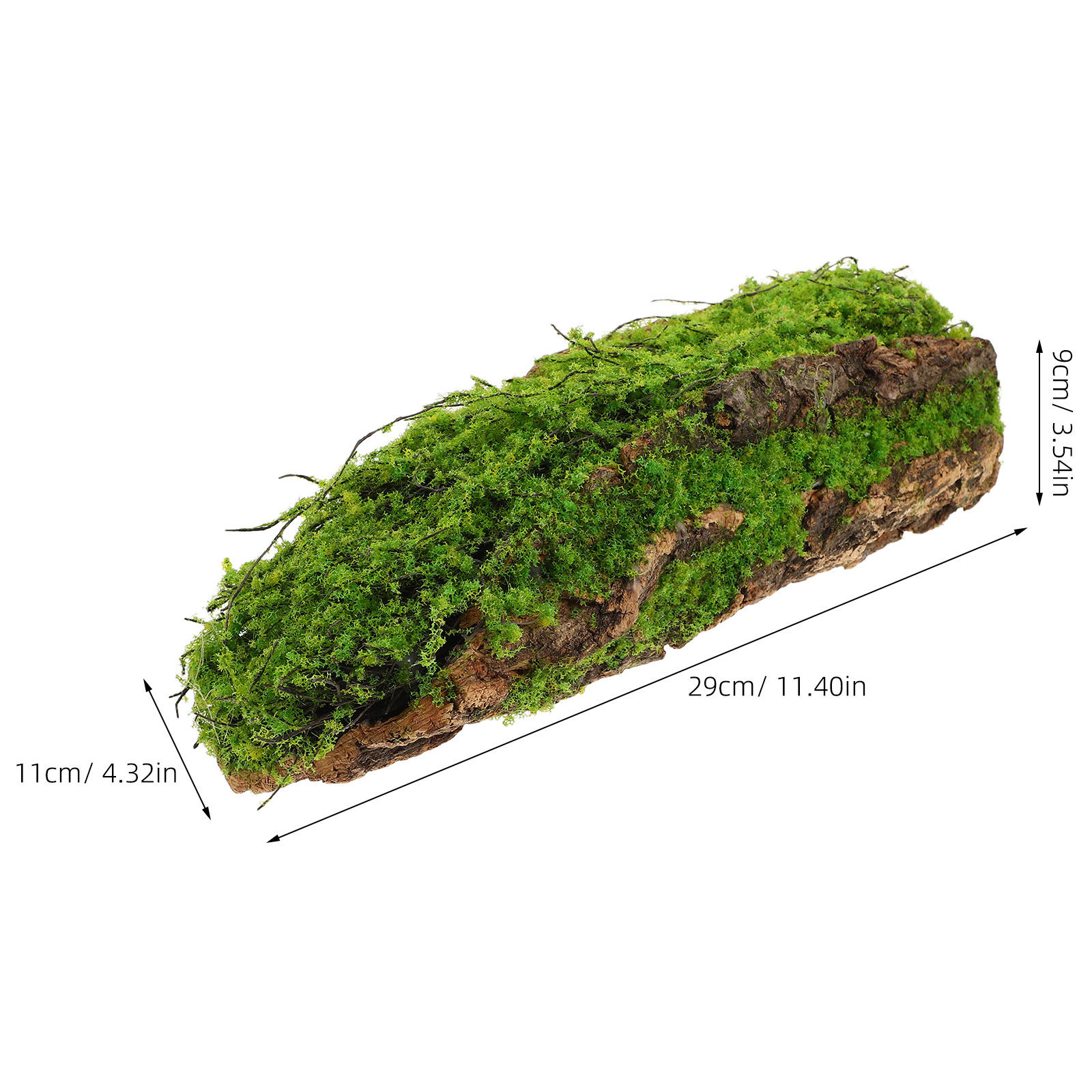 Artificial Moss Driftwood Deco - Planted Aquarium With Driftwood avaliação e preço