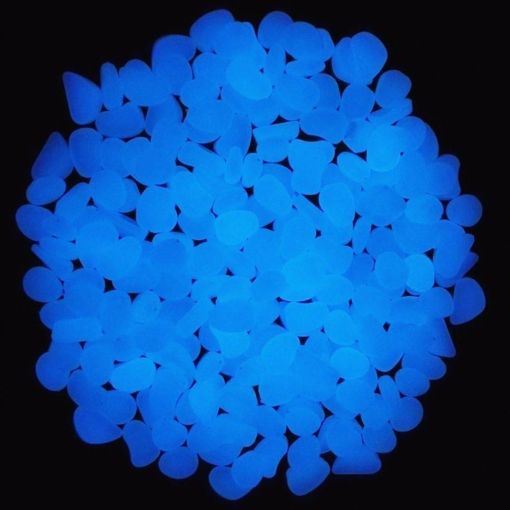 Fish Tank Rocks Glow Blue Pebb - Aquarium Planting Ideas avaliação e preço