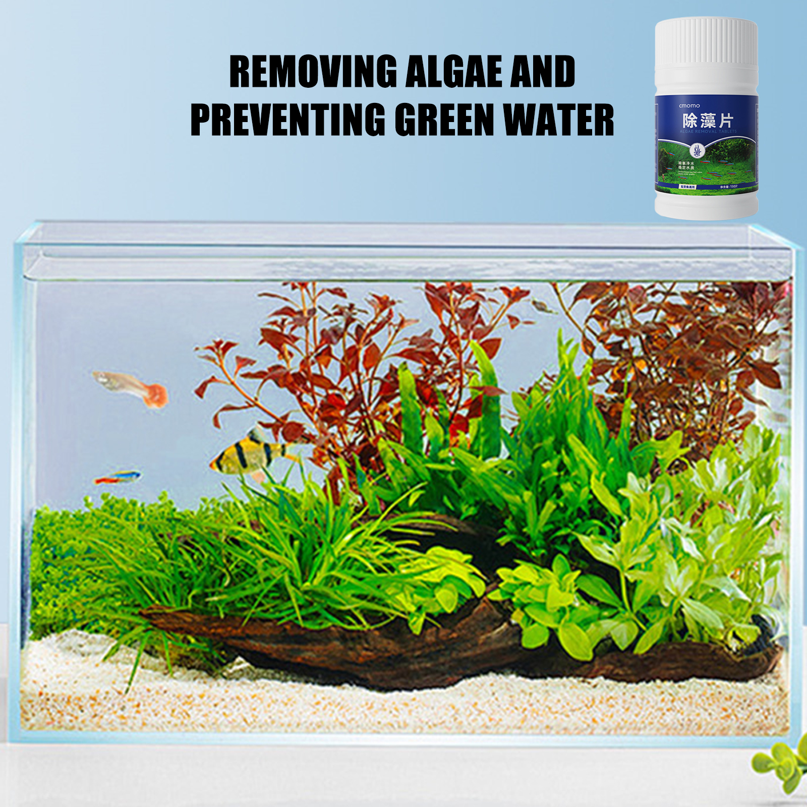 150 Tables Aquarium Algae Clea - Planted Aquarium Cleaning avaliação e preço