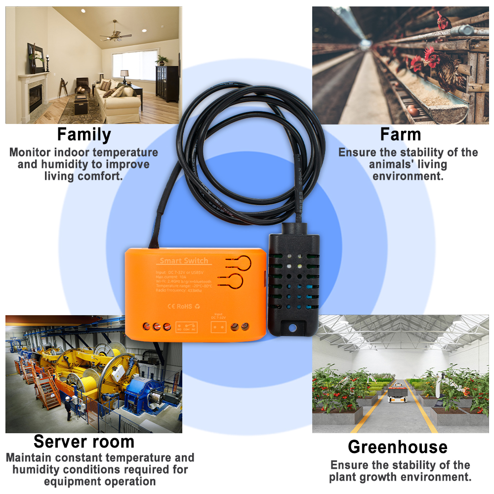 Tuya WiFi Temperature Humidity - Aquarium Planting avaliação e preço