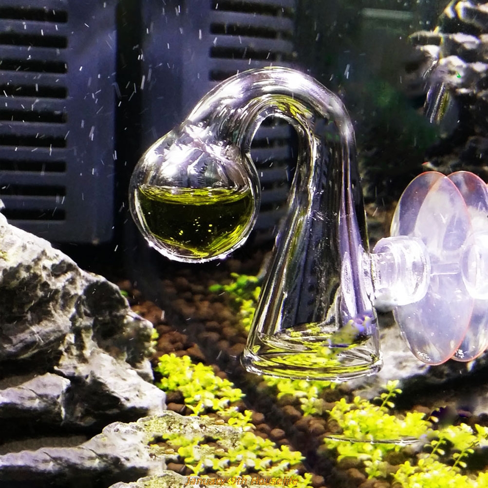 Fish Tank CO2 Diffuse Glass Dr - Planted Aquarium Co2 avaliação e preço
