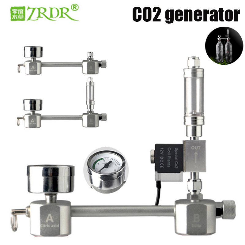 Aquarium CO2 Regulator System  - Planted Aquarium Tank Kit avaliação e preço