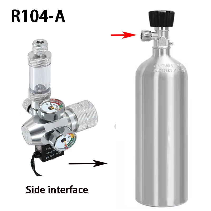 New DIY Aquarium CO2 Regulator - Planted Aquarium Co2 avaliação e preço