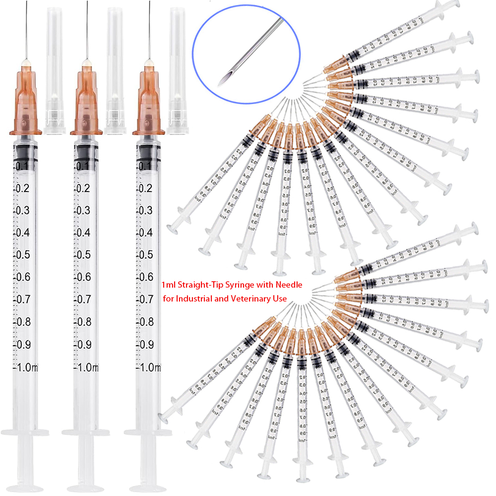100Pcs 1ml Industrial Veterina - Aquarium Plant Lab avaliação e preço