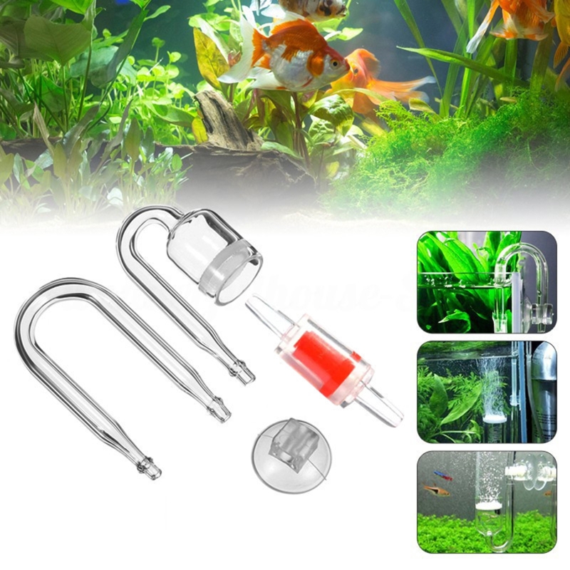 4pcs Set DIY CO2 Diffuser For  - Aquarium Planting Ideas avaliação e preço