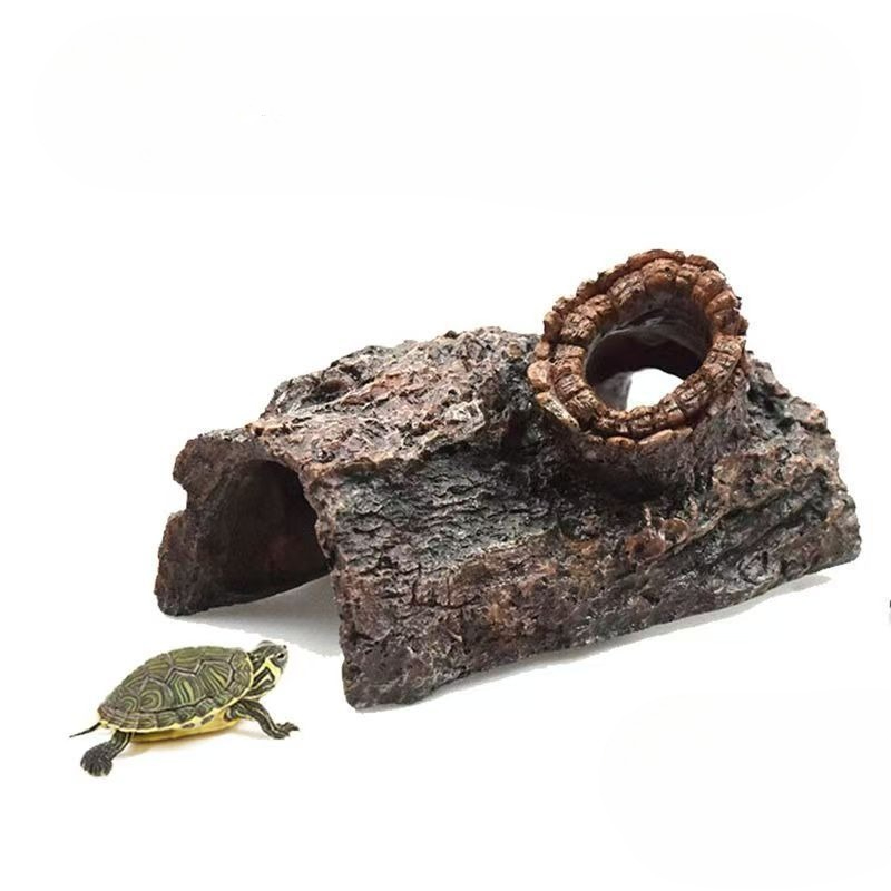 Robotic Dog Resin Craft Figuri - Planted Aquarium With Driftwood avaliação e preço