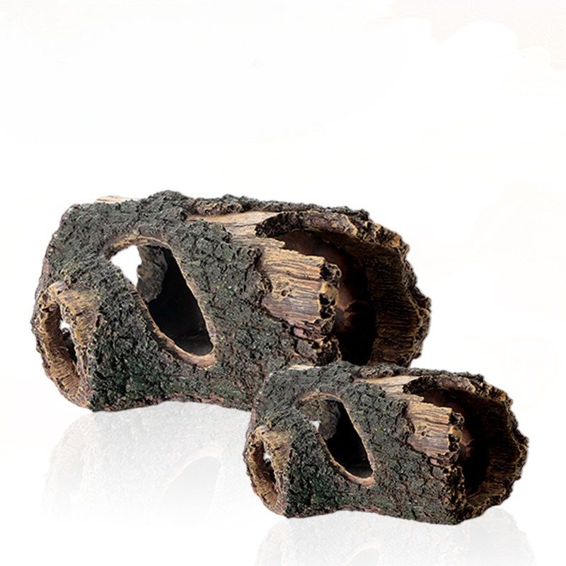 Robotic Dog Resin Craft Figuri - Planted Aquarium With Driftwood avaliação e preço