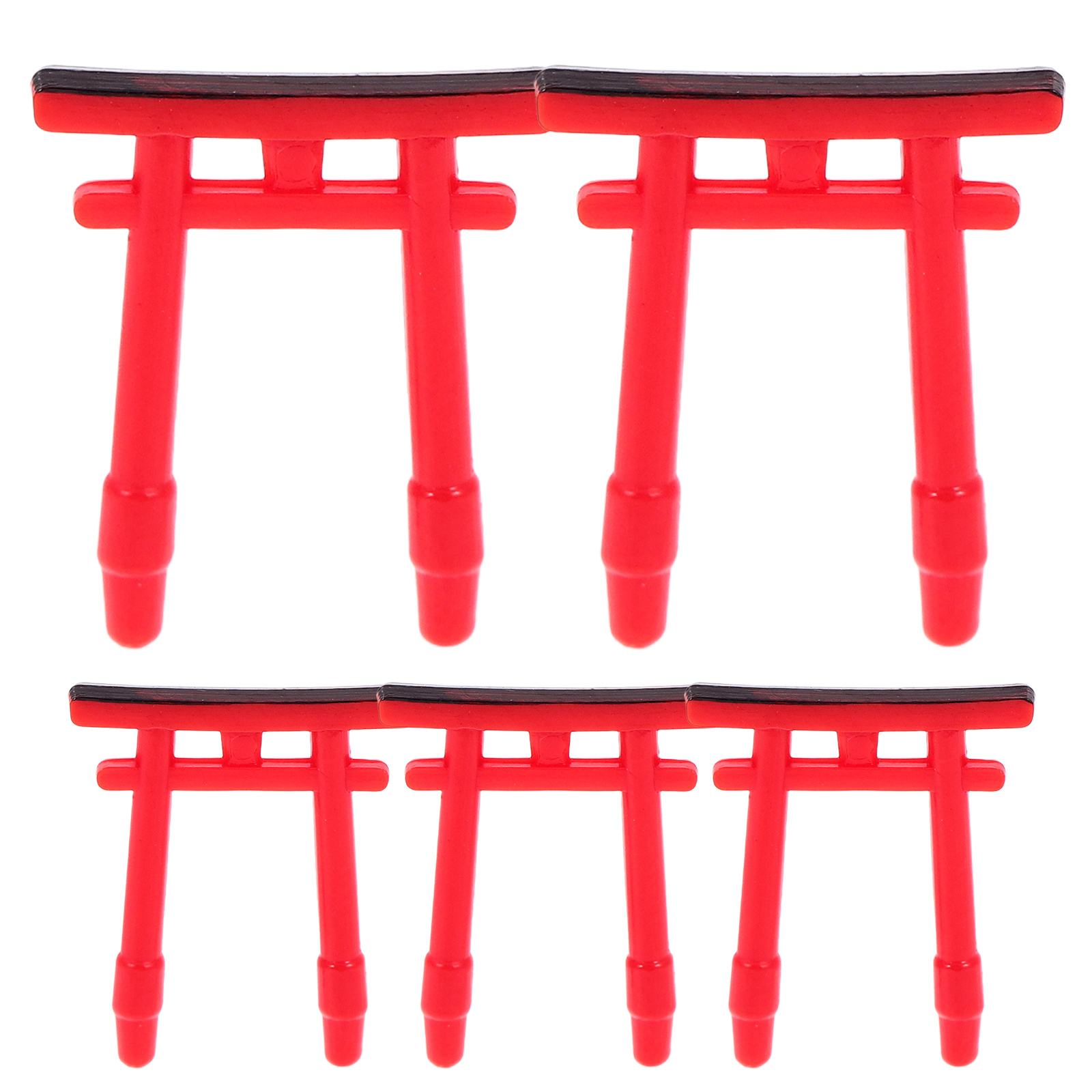 5Pcs Mini Torii Gate Aquarium  - Aquarium Planting Ideas avaliação e preço